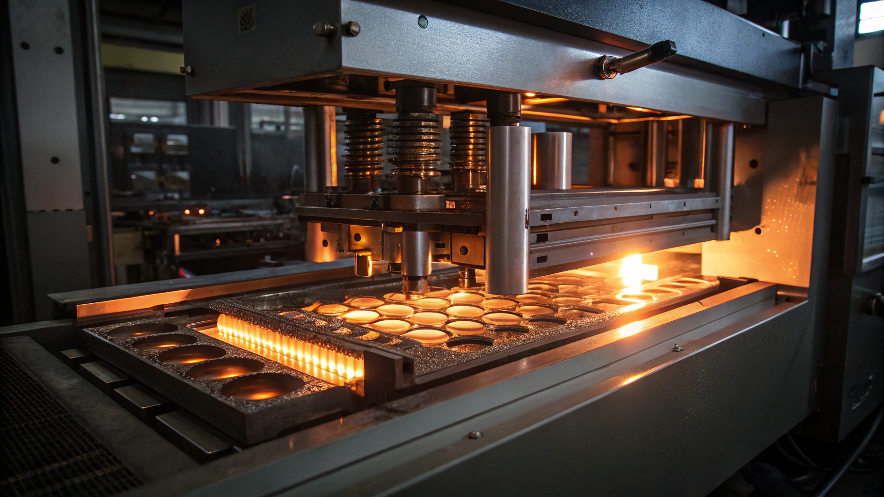 Thermoforming production line in Taichung facility